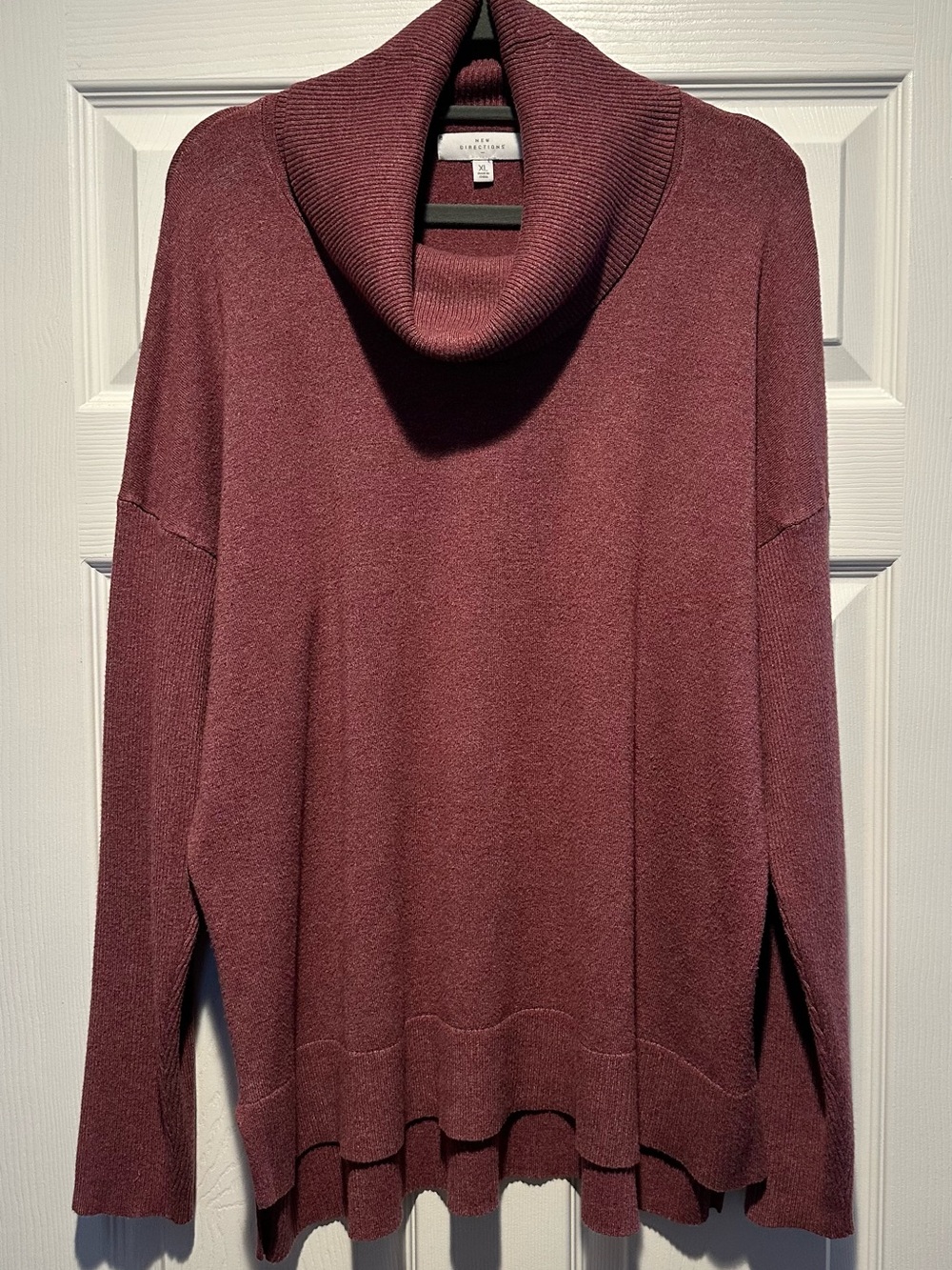 New Direction Cowl Neck Sweater